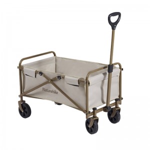 Naturehike mini outdoor trolley CNH22JU012 khaki