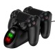 Ipega Dual Docking Station iPega PG-9180 for PS4 Gaming Controller (black)