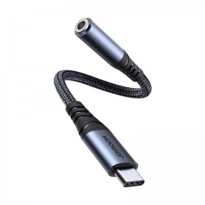 Joyroom Audio adapter Joyroom SY-C01 Type-C to 3.5mm (black)