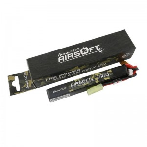 Gens Ace 25C 1400mAh 2S1P 7.4V Airsoft Gun Lipo Battery with mini Tamiya Plug