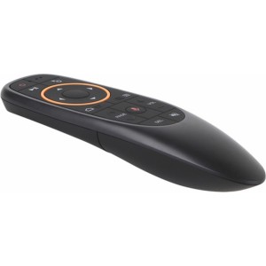 CP G10s Universāla Smart TV Air Mouse - Bezvadu / IR Pults Balss Asistents & Giroskops Melna