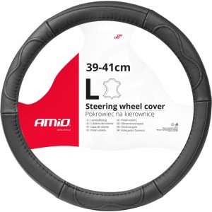 Amio Steering wheel cover Leather Series SWC-49-L (39-41cm)