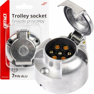 Amio Trolley socket 7PIN ALU