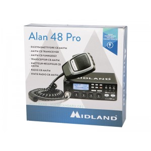 PRL Radio CB ALAN-48 PRO AM/FM/ASQ 12/24V