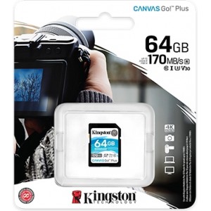 Kingston 64GB SDXC Canvas Go Plus Atmiņas karte