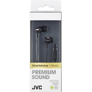 JVC HA-FR325-B-E Premium Sound Austiņas ar Mikrofonu un vadības pulti Melnas