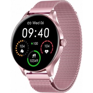 Garett Smartwatch Garett Classy pink steel Viedpulkstenis IPS / Bluetooth / IP68