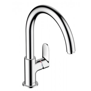 Hansgrohe Vernis Blend M35 210 virtuves maisītājs, ar grozāmu snīpi, hroms