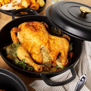 Russell Hobbs RH02525BEU7 Cast iron casserole 30cm black