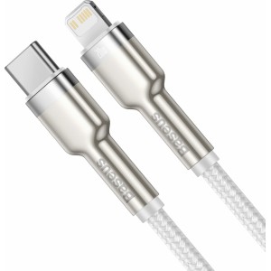 Baseus Cafule Series Metal Data USB-C / Lightning 20W PD cable 1 m - white