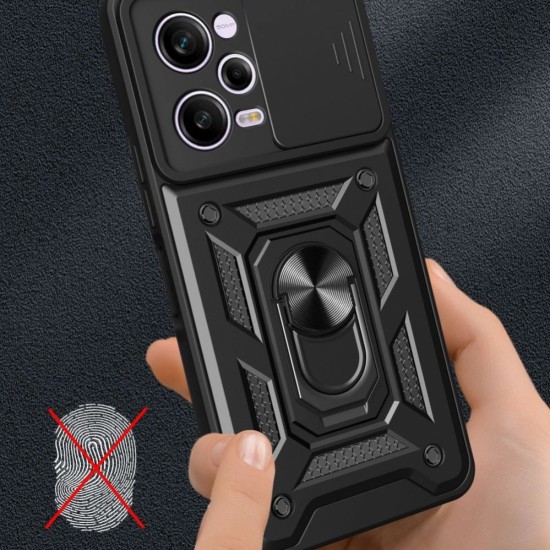 Tech-Protect CamShield Pro Case for Xiaomi Redmi Note 12 Pro 5G / Poco X5 Pro 5G - Black