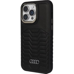 Audi Synthetic Leather case with MagSafe for iPhone 14 Pro Max - black