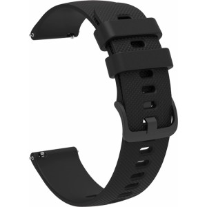 Marka Niezdefiniowana Silicone Strap for Huawei Watch GT2 / GT3 42mm - Black