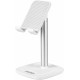 Choetech H035 aluminum stand for a phone or tablet with adjustment - white and silver