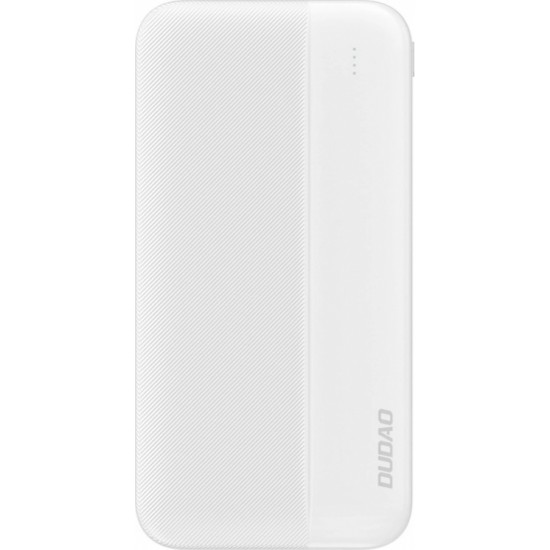 Dudao K4S powerbank 2x USB Type A 10000mAh 5V / 2A white