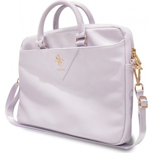 Guess Triangle 4G bag for a 16" laptop - purple