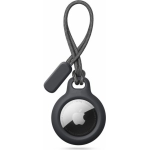 Tech-Protect Rough Chain case for Apple AirTag with pendant - black