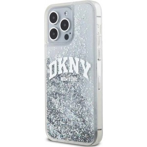 Dkny Etui DKNY Liquid Glitter Big Logo na iPhone 15 Pro - białe