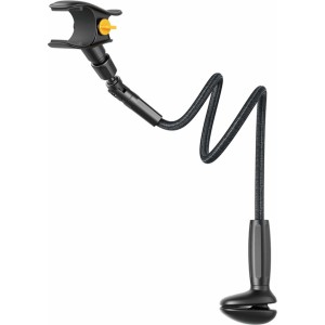 Joyroom JR-ZS389 holder with flexible arm for a desk phone - black