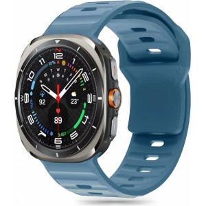 Tech-Protect Silicone Line Strap for Samsung Galaxy Watch Ultra (47mm) - Blue