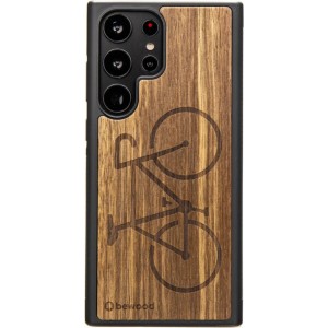 Bewood Rower Limba wooden case for Samsung Galaxy S23 Ultra - light brown