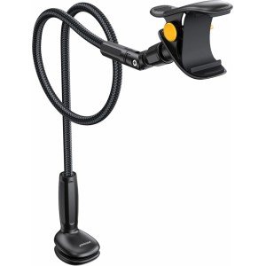 Joyroom JR-ZS389 holder with flexible arm for a desk phone - black