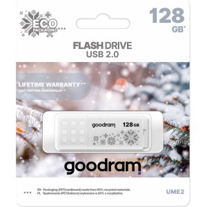 Goodram Pendrive GoodRam UME2 Winter USB 128GB - biały