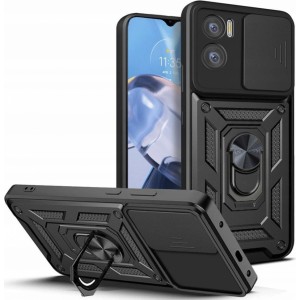 Tech-Protect CamShield Pro Case for Motorola Moto E22 / E22i - Black