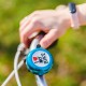 Telforceone Bike bell I love my bike blue