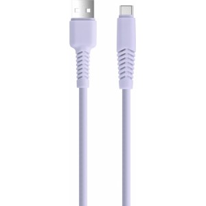 None Setty cable USB - USB-C 1,5 m 2,1A KSA-C-1.529 lilac