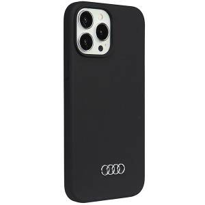 None Audi case for iPhone 13 Pro Max 6,7" AU-LSRIP13PM-Q3/D1-BK black hard case Silicone