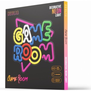 None Neon PLEXI LED GAME ROOM multicolor NNE20 Neolia