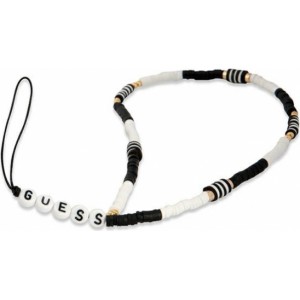 None Guess Strap GUSTBCKH black-white Heishi Beads