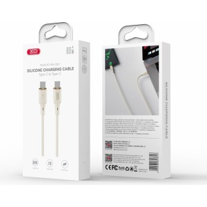 XO cable NB-Q261 PD USB-C - USB-C 1m beige 60W