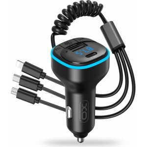 None XO transmitter FM BCC07 Bluetooth MP3 car charger 3,1A black