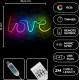 None Neon LED RGB LOVE FLRN01 + RC Forever Light