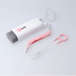 OEM Cleaning kit for keybords / earphones / headphones / mobile pink