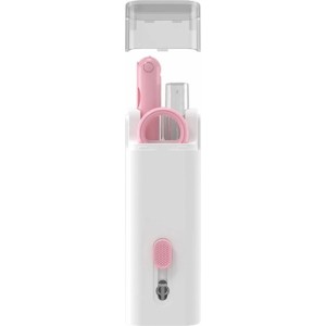 OEM Cleaning kit for keybords / earphones / headphones / mobile pink