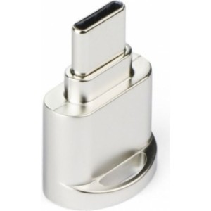 OEM Card reader MicroSD for typ C silver