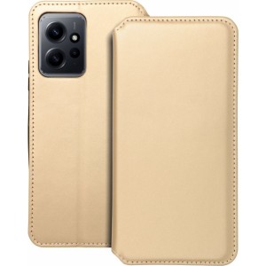 OEM DUAL POCKET Book case for XIAOMI Redmi Note 12 5G gold