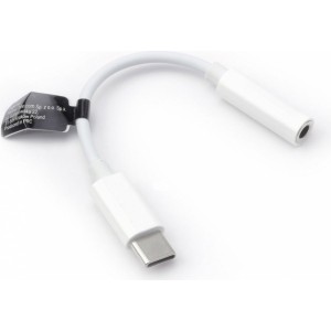 OEM Adapter AUX Type C (male) to Jack 3,5 mm (female) BOX white