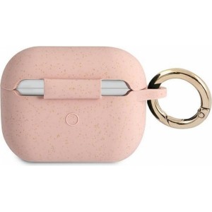 Guess case for APPLE AirPods Pro GUAPSGGEP (Silicone Glitter) pink