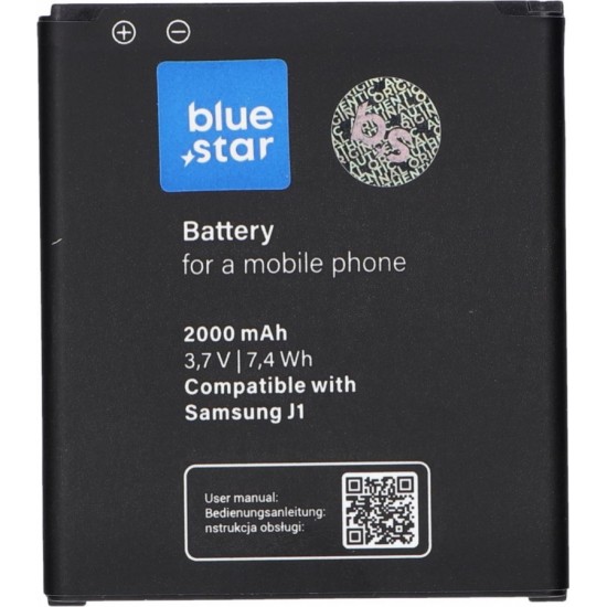 Blue Star PREMIUM battery for SAMSUNG J1 J100 2000 mAh