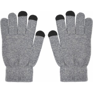 OEM Touch screen gloves TRIANGLE for Man grey