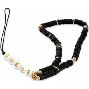 Guess phone strap GUSTPEARK (Heishi Beads) black