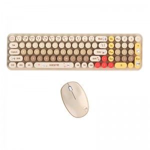 Mofii MOFI Baby Bear Wireless Keyboard + Mouse Set (beige)