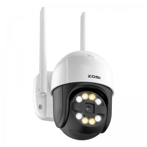 Zosi IP Outdoor Camera ZOSI C289 WiFi Pan Tilt 3MP IP66 with 32GB microSD card