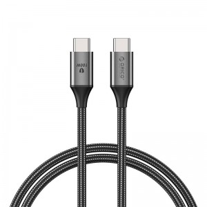 Orico 100W USB-C to USB-C charging cable (black)