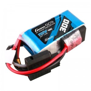 Gens Ace G-Tech 300mAh 11.1V 45C 3S1P Lipo Battery Pack with JST-SYP Plug