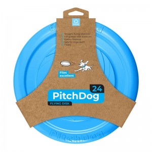 Waudog Frisbee/disc Waudog 24 cm, blue